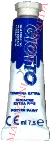 GIOTTO TEMPERA TUBO ML 7,5 BLUE COBALTO